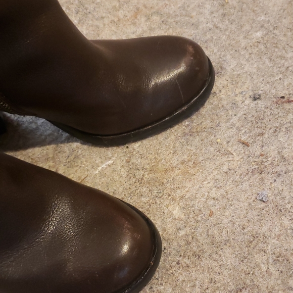 Kork-ease Olson chunky heel leather boots sz. 6.5 - Picture 6 of 8